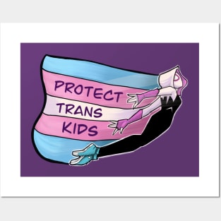 Protect Trans Kids Posters and Art